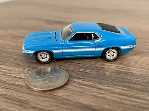 Johnny Lightning Blue 1969 Shelby GT500 - 1:64 - Picture 1 of 9