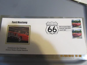 Ford Mustang USPS Diamond Jubilee 66 1926-2001 75th Anniversary Station Texas  - Picture 1 of 3