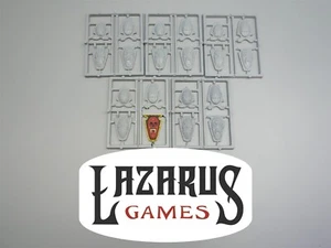 Warhammer FB Warriors Chaos AoS Slaves Darkness - 20 Shield Bits (oop plastic) - Picture 1 of 4
