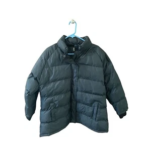 KC Collection Womens Size 1X Black Puffer Puffy Quilted Winter Coat Jacket Full - Picture 1 of 3