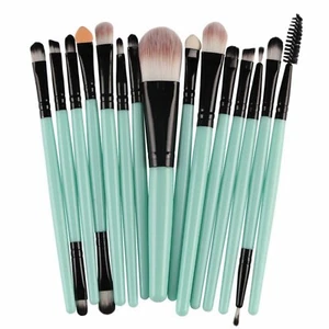 15 Teile Make-up Pinsel Set Lidschatten Eyeliner Pinsel Beauty Kosmetik Pinsel Werkzeuge - Bild 1 von 2