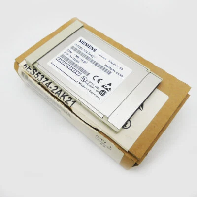 Siemens 6ES5374-2AK21 6ES5 374-2AK21 Speicherkarte E-Stand:02 -unused- - Bild 1 von 3