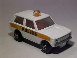 3 INCH 1975 Classic Land Range Rover Police Matchbox 1/64 Diecast 99% Mint lose - Bild 1 von 6