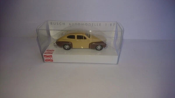 Busch 43909 - 1/87 Volvo 544 Berlina - Beige / Braun - Nuovo - Immagine 1 di 1