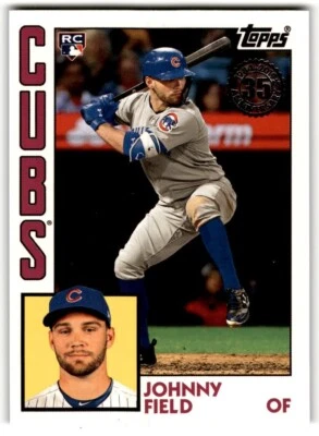 2019 Topps 1984 Johnny Field Rookie #84R-JF Chicago Cubs - Image 1 of 2