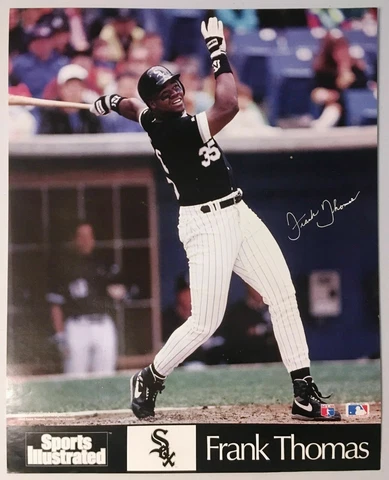 Sports Illustrated Poster Frank Thomas SI Baseball White Sox 16x20 Vintage #6545 Cover