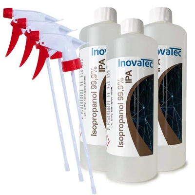Isopropanol Isopropylalkohol IPA 3L 99,9 % Entfetter Reiniger InovaTec