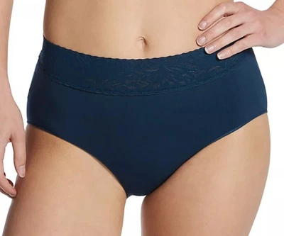 BALI Comfort Revolution Modern Seamless Jun Blue Brief Panty Womens S M L XL 2XL - Image 1 of 4