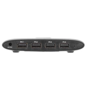 4 Port USB 2.0 Switch Selector 4 Computers Sharing 4 USB Devices USB KVM Swit FY - Afbeelding 1 van 24