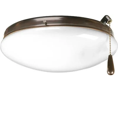 Progress Lighting Fan Light Kits Collection 2-Light Antique Bronze(MS285) - Image 1 of 4