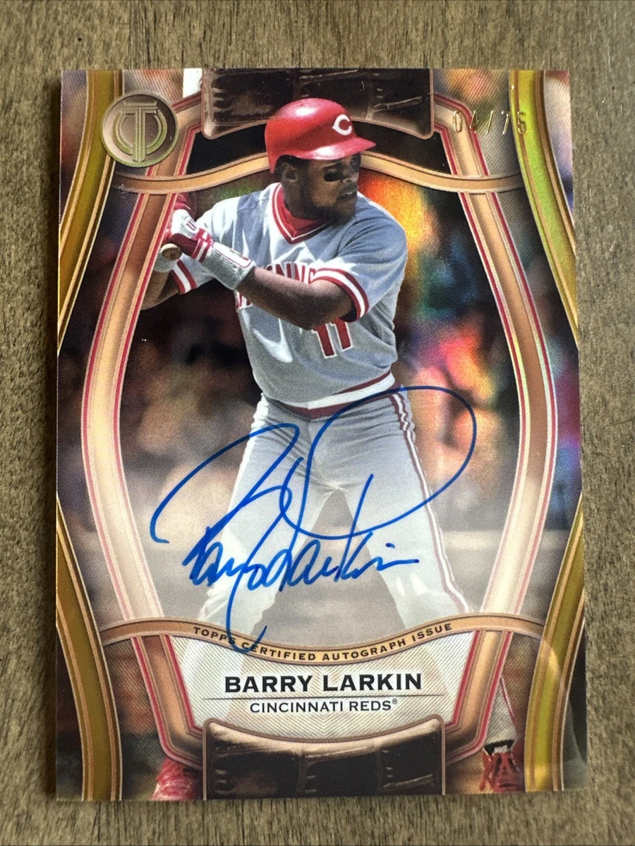 Barry Larkin Cincinnati Reds Baseball Sports Trading Cards