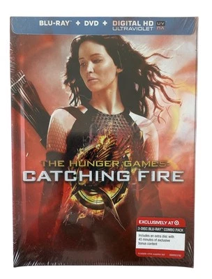 The Hunger Games Catching Fire Blu-Ray DVD Digital HDUV Target Exclusive New - Image 1 of 4