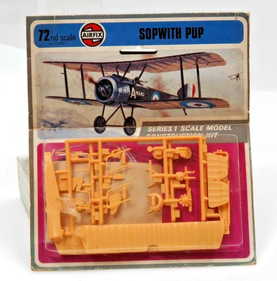 Airfix  Sopwith Pup  1:72  blistered edition 1973 - Immagine 1 di 2