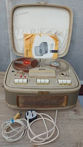 Vintage Reel To Reel Tonbandgerät COSSOR Tonbandgerät Typ CR 1601 England - Bild 1 von 22