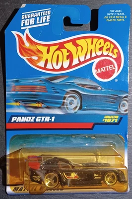 Hot Wheels Panoz GTR-1 Collector #1071 Black - NEW - FREE SHIPPING -   BC-2 - Image 1 of 3