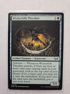 Wickerfolk Thresher - Duskmourn - LP - MTG Magic - Uncommon - Creature  - Picture 1 of 1