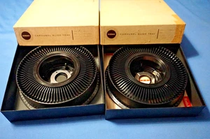 Lote de 2 Bandejas Deslizantes Kodak Carousel Transvue 80 con Cajas - Imagen 1 de 2