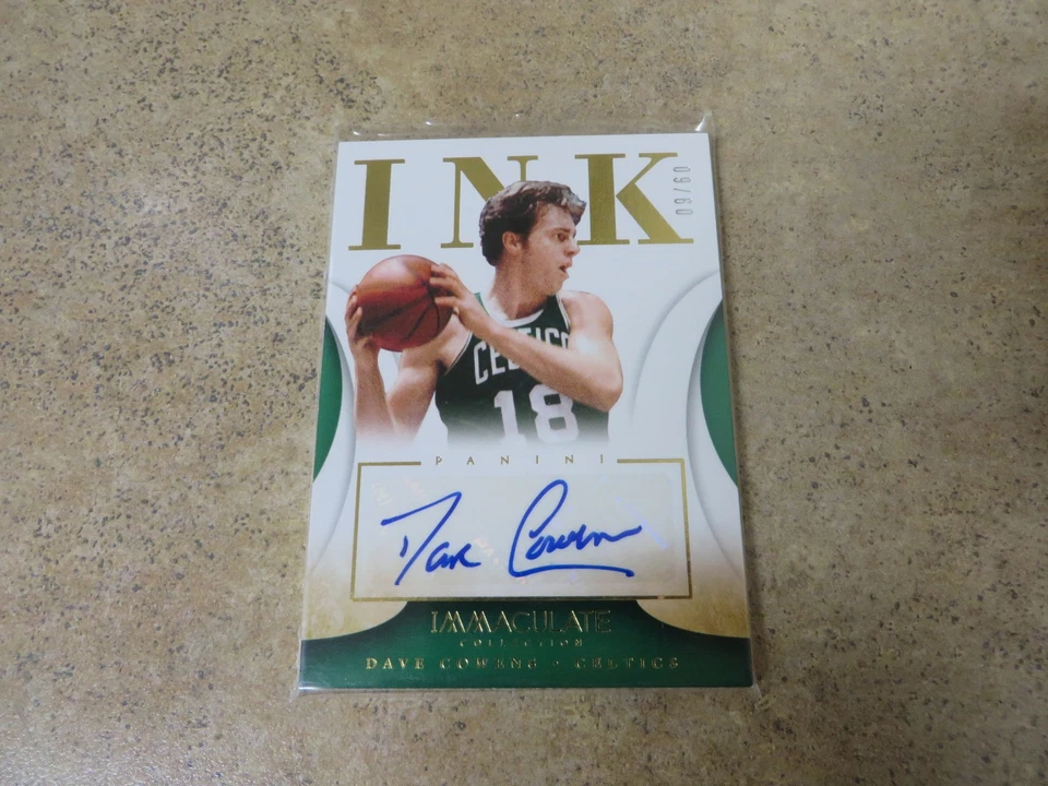 2013-14 Panini Immaculate Collection DAVE COWENS SP Auto/60 CELTICS AUTOGRAPH LE - Image 1 of 1