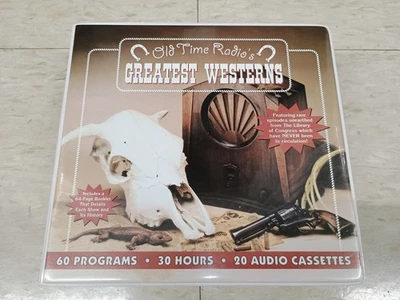 Old Time Radio’s Greatest Westerns: 60 Programs- 30 Hours- 20 Audio Cassettes  - Image 1 of 4