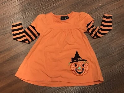 Auténtica túnica de Halloween para niños 24 meses naranja Foto 1 de 4
