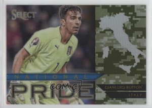 2015-16 Panini Select National Pride Camo Prizm /249 Gianluigi Buffon #25
