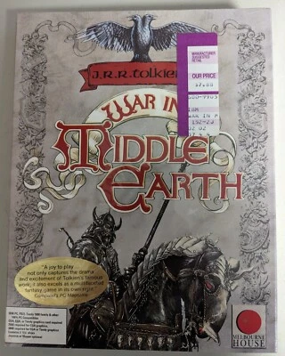 New 1989 JRR Tolkiens War in Middle Earth PC Game 5.25" Floppy MS-DOS IBM Sealed - Image 1 of 2