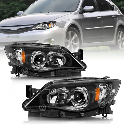 For 2008-2011 Subaru Impreza Sport WRX Factory Halogen Headlights Assembly LH+RH - Image 1 of 4