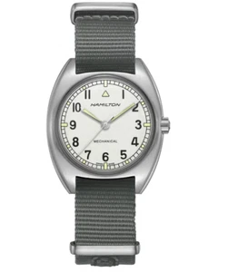 Hamilton Khaki Aviation Pilot Pioneer Mechanical Silver Dial Men's H76419951 - Picture 1 of 7