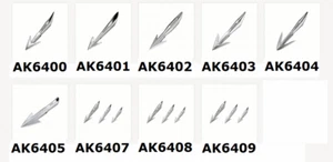 Variaciones de cabeza de arpón de acero inoxidable engranaje de pescador de metal Asano - Imagen 1 de 28