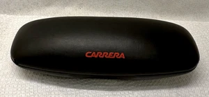 Genuine Carrera Black Glasses Sunglasses Hard Case - black/red - Picture 1 of 15