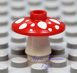 NEU 1 Lego roter PILZ mit weißen Flecken-Pflanze 4 Minifiguren/Minifigur (Harry Potter) - Bild 1 von 3