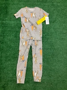 NWT Carter's Easter bunny rabbit pajamas Size 4 - Picture 1 of 5