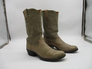 Justin L 4506 hellbraune Damen-Westernstiefel aus Leder Größe 7 B - Bild 1 von 10