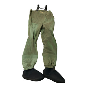 LL BEAN Mens Breathable Emerger Waders Stocking-Foot Size Medium ( Untested )