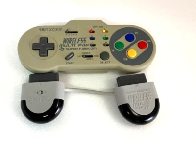 Wireless Multi Pad Controller ＆ Receiver Party Room 21 WMP 01 Super Famicom JPN - Image 1 of 4