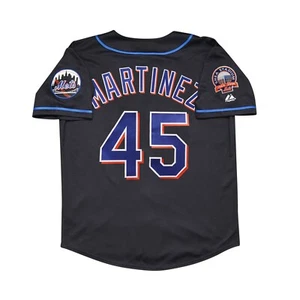 Pedro Martinez 2008 New York Mets Shea Closing Patch(Home/Road/Alt) Men's Jersey - Picture 1 of 18