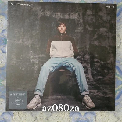 Louis Tomlinson Walls Vinyl Red Colour LP Record 1D One Direction Hyper Sticker  - Image 1 of 3