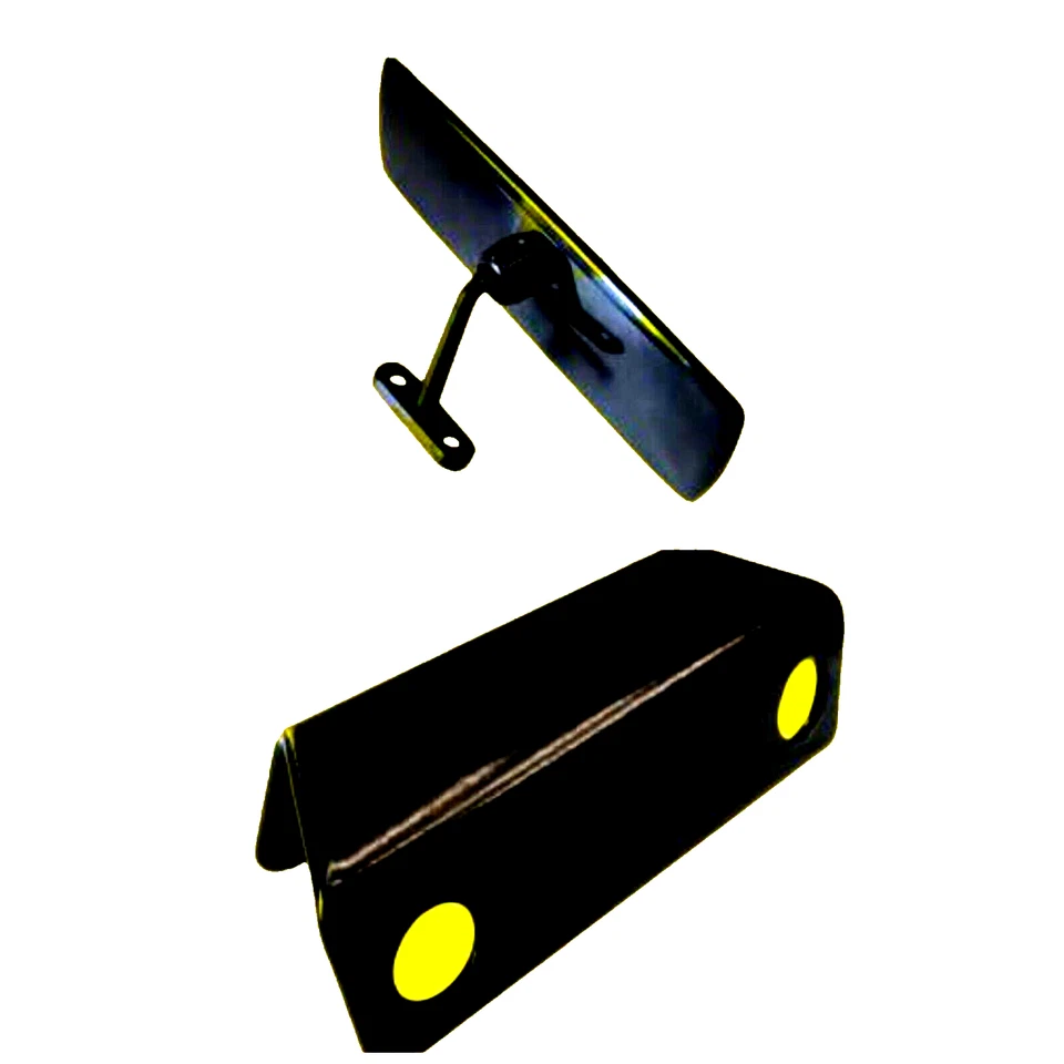 Interior Rear View Mirror Land Rover Series 2/2a/3 345585 &bracket 395060 (FB-3) - Image 1 of 3