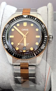 Oris Divers Sixty Five 65-Bronze/Roségold-40mm-10 Bar-7707-UVP 2550€ - Bild 1 von 14