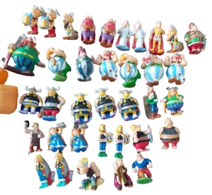 36 Asterix Figuren, Vintage, Plastik, Asterix, Obelix, Gallier Figuren - Bild 1 von 5