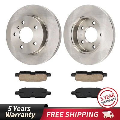 Rotores de freno de disco traseros 270 mm pastillas de cerámica para Pontiac Grand Prix Buick LaCrosse Foto 1 de 4