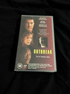 Outbreak, Dustin Hoffman, Morgan Freeman, VHS Tape, New and Sealed - Picture 1 of 1