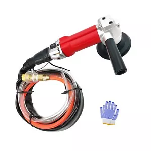 Wet Air Stone Polishers 4 Inch Pneumatic Water Grinders Air Powered Wet Sande... - Picture 1 of 7