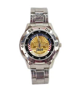 Rare Item! 2025 Donald TRUMP 60 th inaguration President Citizen Watch ! - Picture 1 of 11
