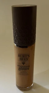 BURT'S BEES Goodness Glows Liquid Makeup Foundation 1060 CHESTNUT 1 oz. NEW! - Picture 1 of 3