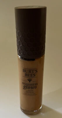 BURT'S BEES Goodness Glows Liquid Makeup Foundation 1060 CHESTNUT 1 oz. NEW! - Image 1 of 3