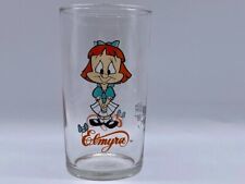 Vintage WB 1993 Tiny Toon Adventures Elmyra Duff Small Collectible Glass