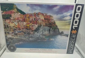 Versiegelt Eurographics 1000 Teile Puzzle Cinque-Terre Manarola Italien Mittelmeer - Bild 1 von 5