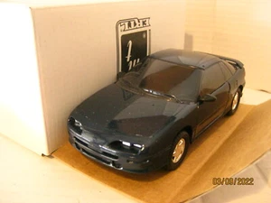 1992 CHEVROLET GEO STORM GSI 1/25 scale -PROMO BY AMT / ERTL, BLUE W/BOX - Picture 1 of 10