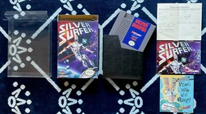 Silver Surfer CIB NES NR MINT Condition Nintendo Game TRUE Complete In Box - Picture 1 of 11